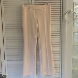 WHBM light peach slacks, size 4R